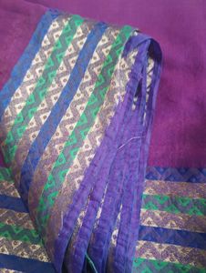Vibrant onion Pink Saree with beautiful border