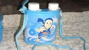 Ninja Hattori Lunch Box and Water Bottle Set.🩵