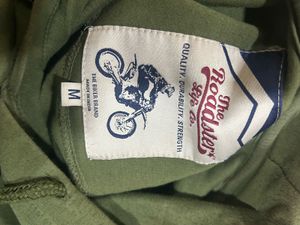 Olive Green Hoodie roadster