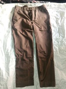 Comfortable Dark Wash Trousers