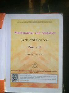 Mathematics Part II - Standard XII Textbook