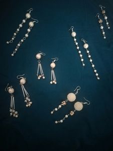 6 Sets Of Earrings