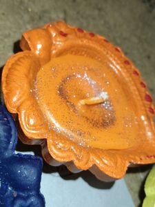 Set of 4 Decorative Diyas