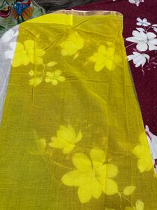 hand painted saree