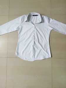 Classic White Collared Shirt