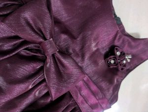 Sparkling Purple Party Dress