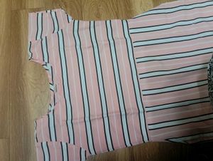 Striped Pink Kurta