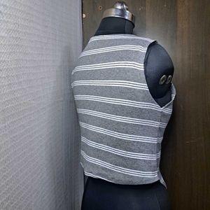 Striped Crop Top