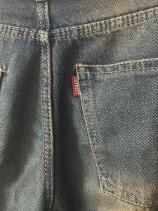 Vintage Wash Wide Leg Jeans