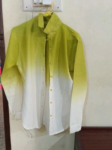 woMen's Ombre Long Sleeve Shirt