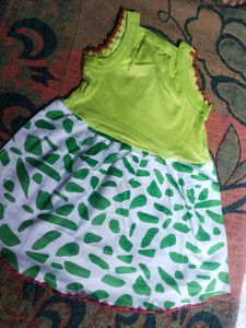 Cute Hibiscus Dress for Toddlers