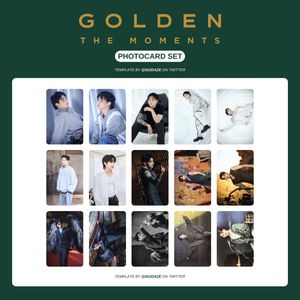 Jungkook Golden Exhibition Photocard Set