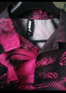 Men's Graphic Print Resort Shirt