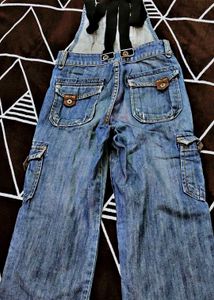Denim Overalls