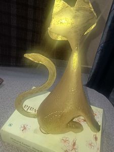 Golden Cat Showpiece from Dubai