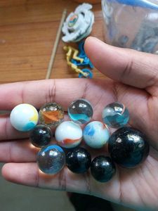 Vintage Glass Marbles Collection