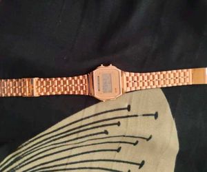 Rose Gold Digital Watch