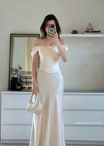 Elegant Satin Maxi Skirt