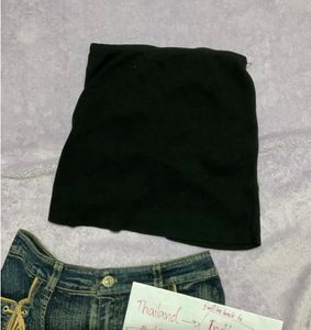 Chic Black Tube Top 32-34