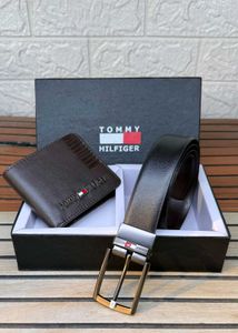 Tommy Hilfiger Belt &amp; Wallet Set