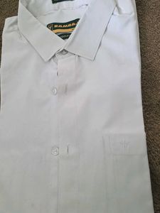 Ramraj White Formal Shirt