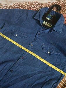 Men's Blue Denim Shirt