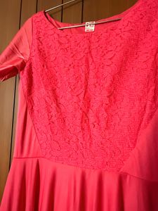 Stunning Pink Anarkali Gown
