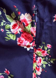 Floral Cold Shoulder Dress