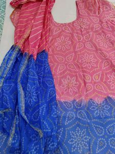 Bandhej Silk