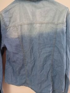 Stylish Blue Denim Shirt