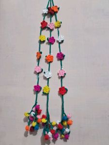 Handmade Crochet Flower Paranda
