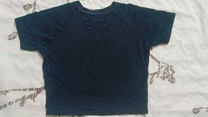 Classic crop Black Top(size -Xs)
