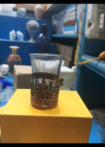 Taj Mahal Decorative Glass Shot Glas