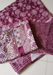 Floral Salwar Suit Material