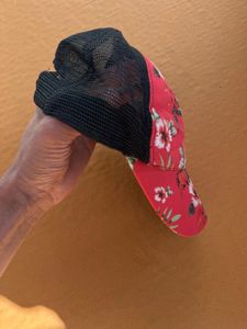Floral Print Trucker Hat