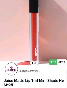 New JUICE Matte Liquid Lip Tint - M25