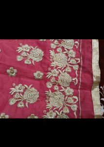 Pink Embroidered Kurta
