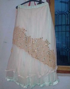 Crop Top And Skirt