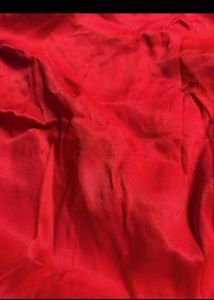 Red Strapless Ruched Mini Dress