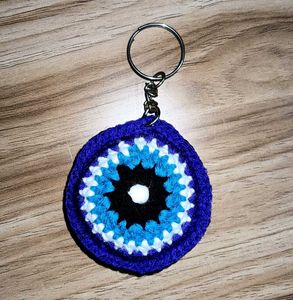 Handmade Evil Eye Keychain