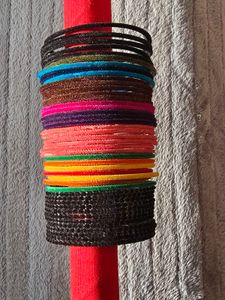 44 set of velvet  Bangles