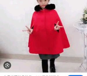 fix ret Cute Red Cape for Kids