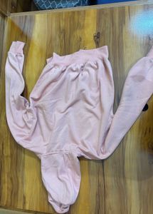 Pink Zip-Up Hoodie