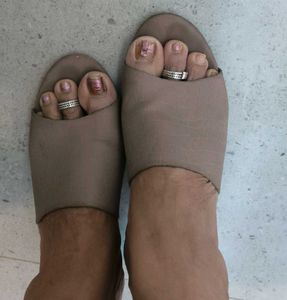 Stylish Beige Wedge Sandals