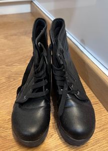 Black Combat Boots