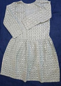 Rajasthani embroided flared kurti