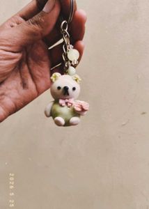 Cute Teddy Bear Keychain