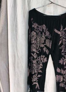 Boho Floral Print Palazzos