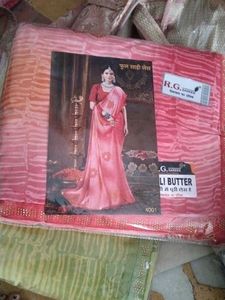 R.G. Sarees - Chili Butter Saree