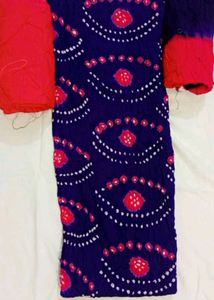 original cutton bandhani suit matiriyal 👗